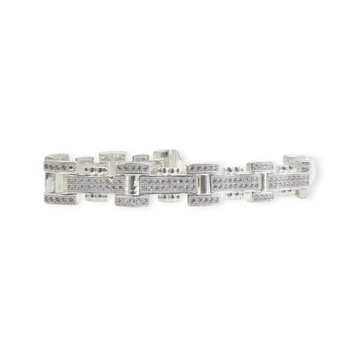 925 Sterling Silver Bracelet for Gents with Beautiful Design